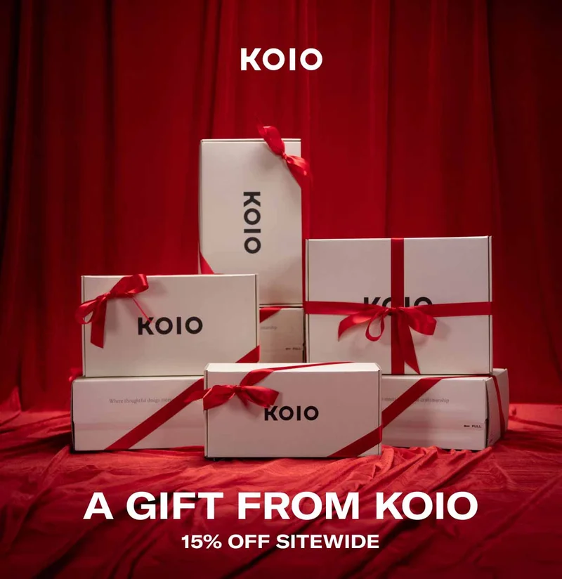 KOIO A Gift from Koio 15% Off Sitewide Shop Men Shop Women