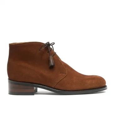 Camille D Chukka Boot in Sorrel Suede