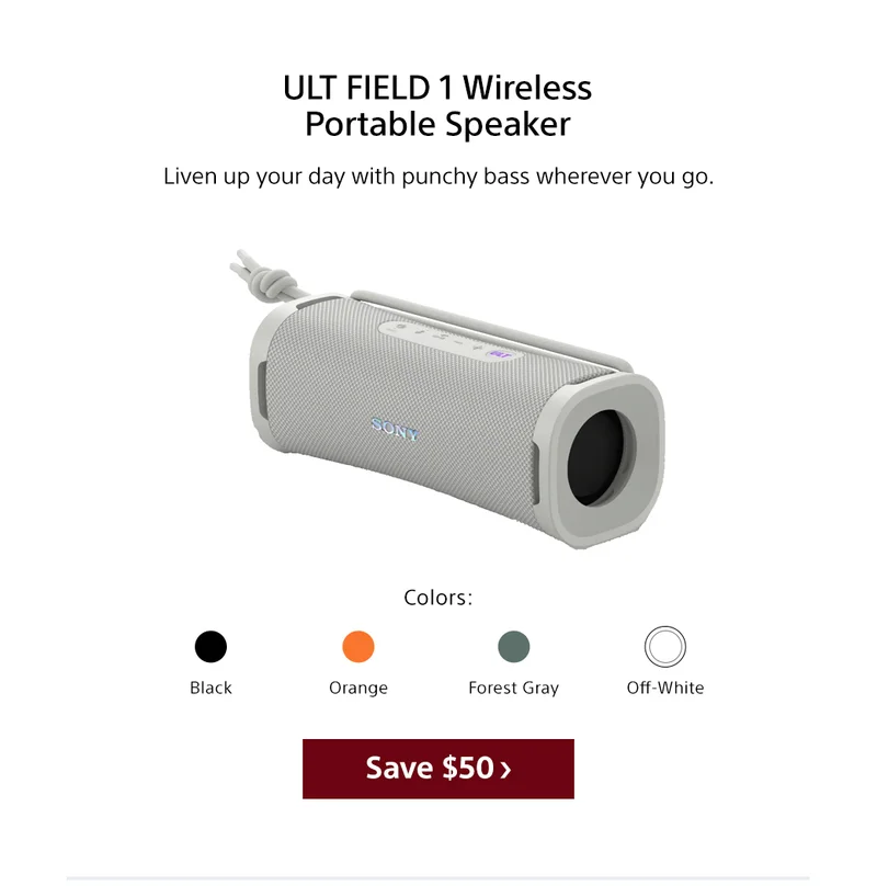 ULT FIELD 1 Shop now