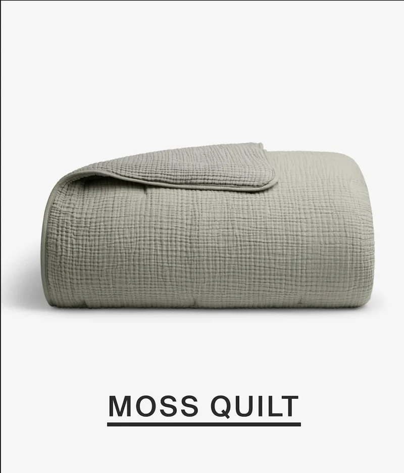 Moss quilt