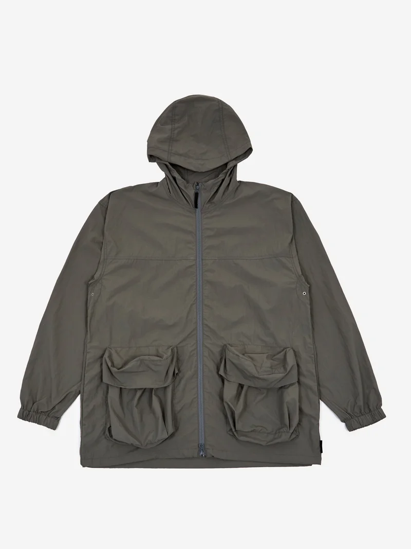 Image of Snow Peak Nylon Tussah Jacket - Light Olive