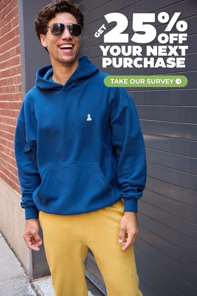 GET 25% OFF YOUR NEXT PURCHASE When You Take Our Survey