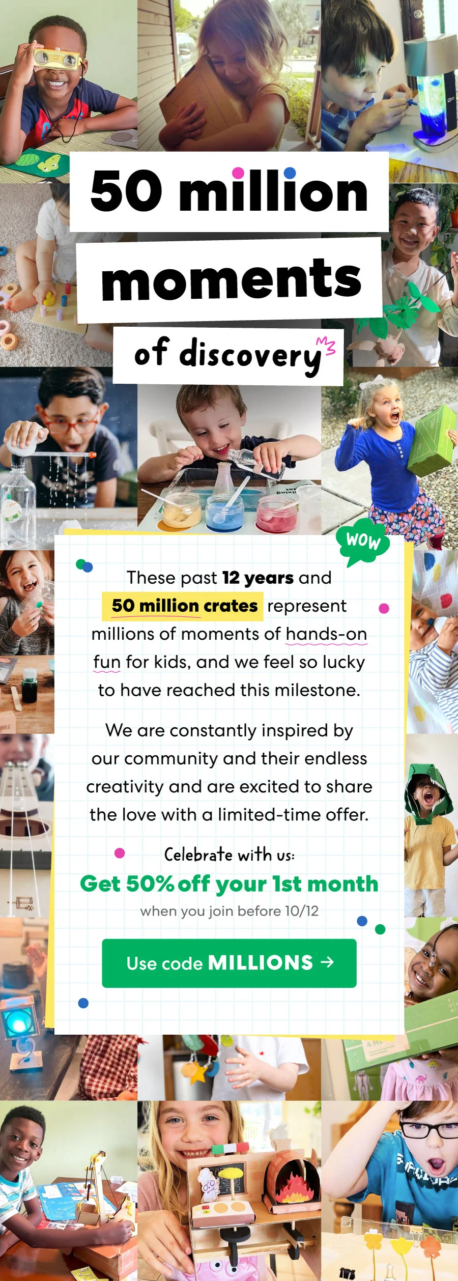 50 million moments