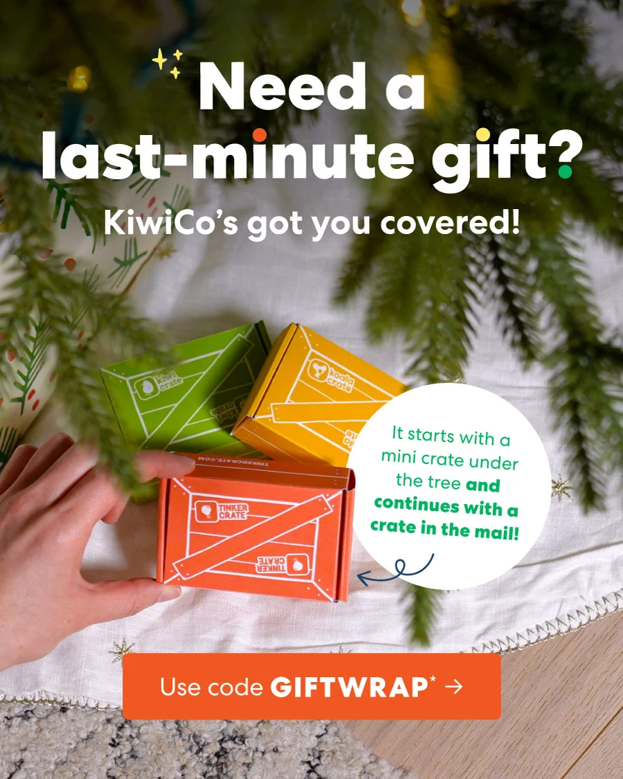 Need a last-minute gift? KiwiCo's got you covered!
