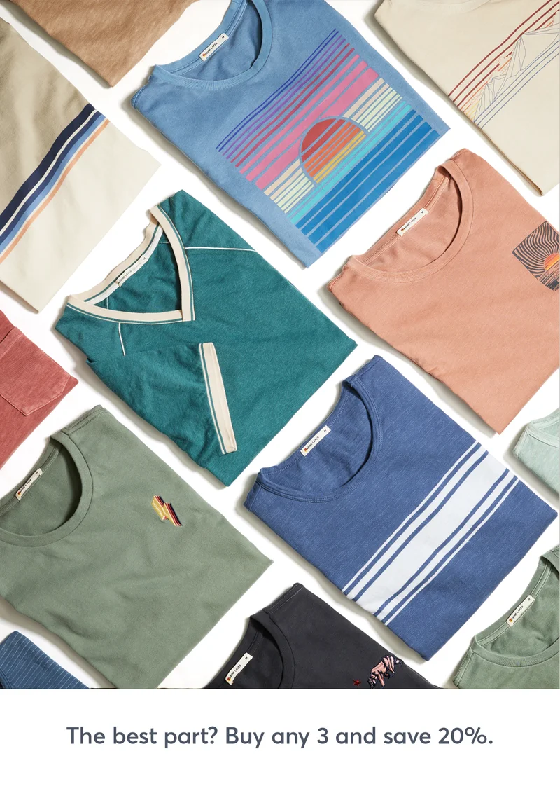 Buy 3, save 20% off