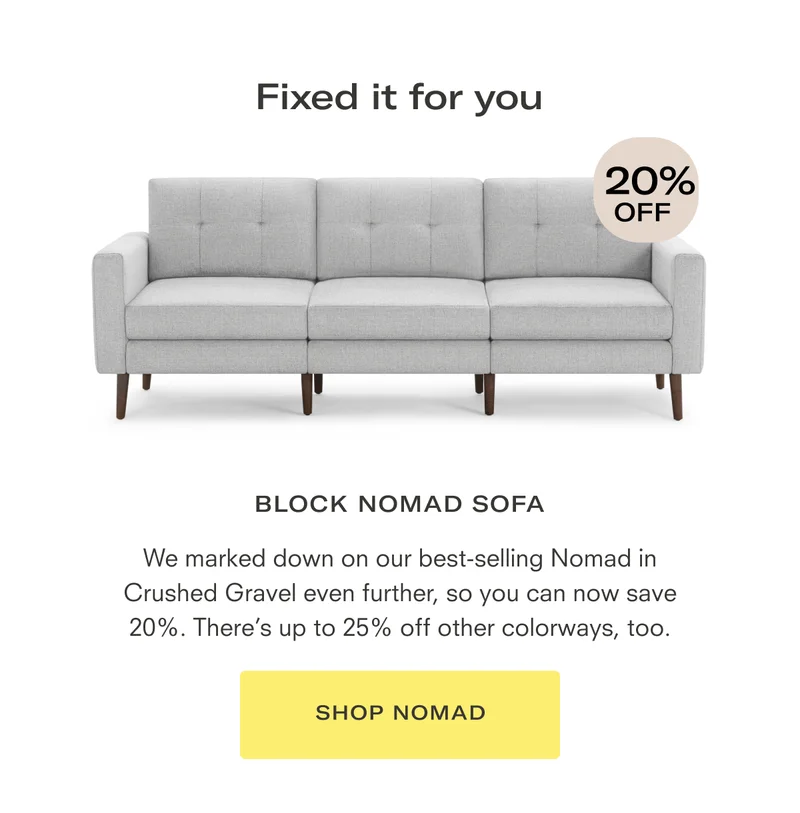 Nomad Sofa