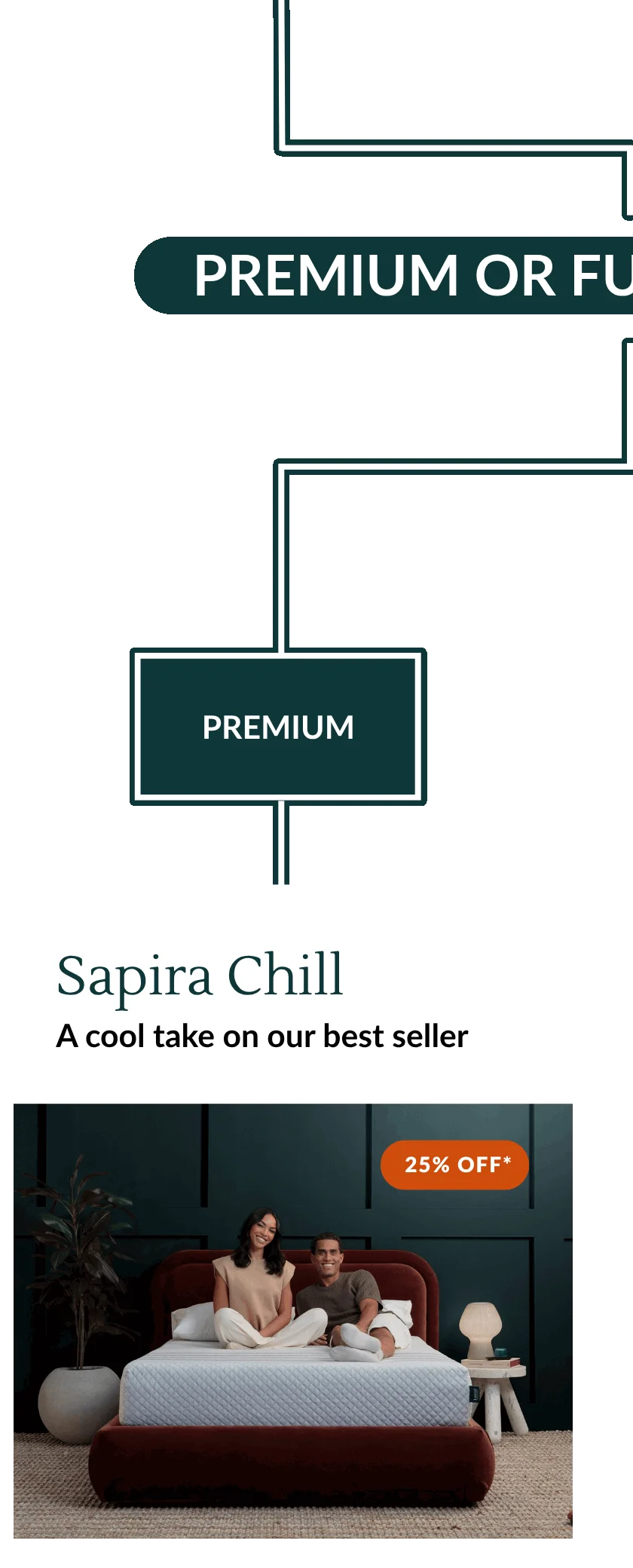 Premium or full-on luxury? PREMIUM → Sapira Chill: A cool take on our best seller