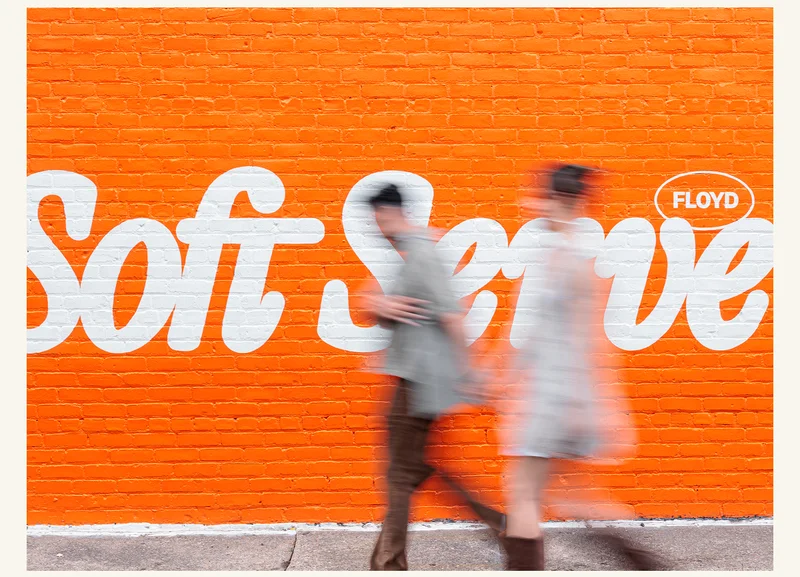 Pictured: The Soft Serve Mural by Kelly Golden