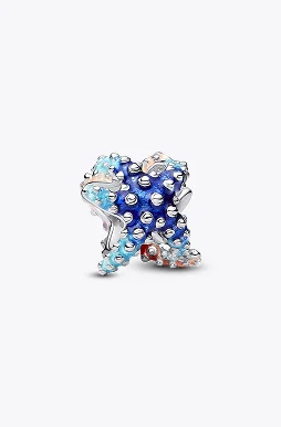 Colourful Starfish Mini Charm