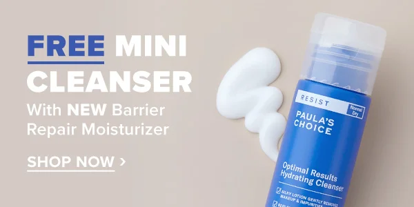 FREE MINI CLEANSER WITH PURCHASE OF NEW BARRIER REPAIR MOISTURIZER >