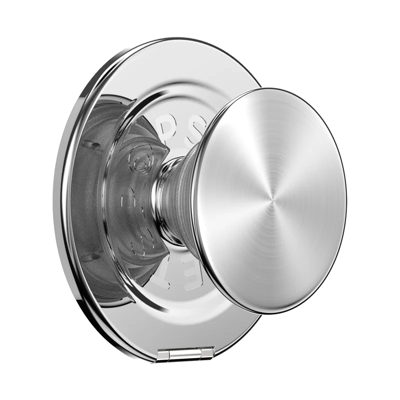 Image of Aluminum Radial Silver —  MagSafe Kick-Out Grip & Stand