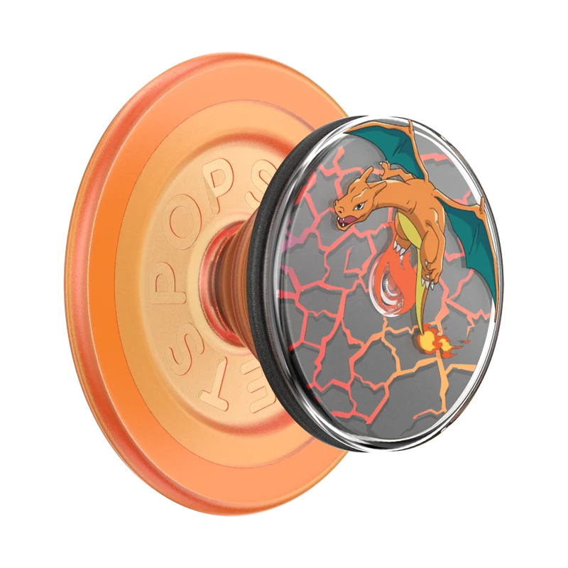 Image of Backspin Charizard in Flight — MagSafe PopGrip