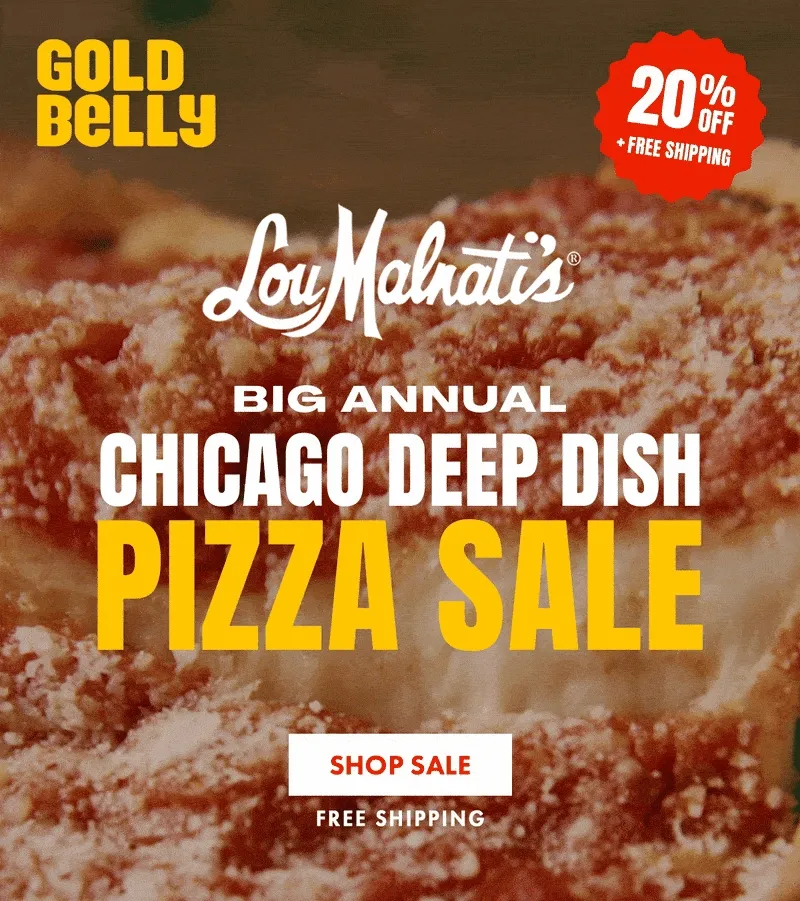 20% Off Lou Malnati's 20% Off Lou Malnati's