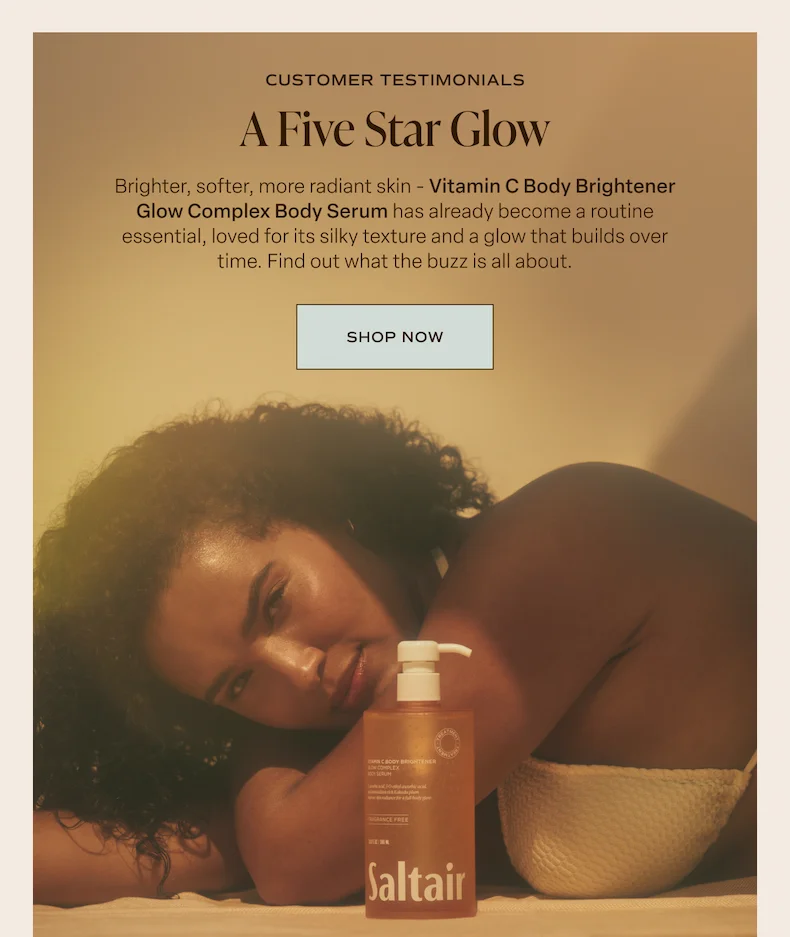 Vitamin C Body Brightener Glow Complex Body Serum