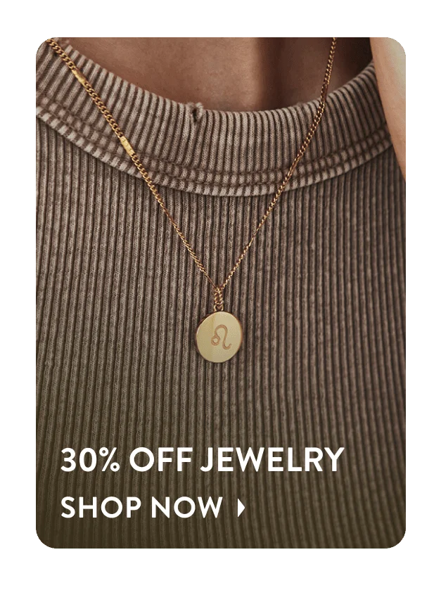 30% OFF JEWELRY