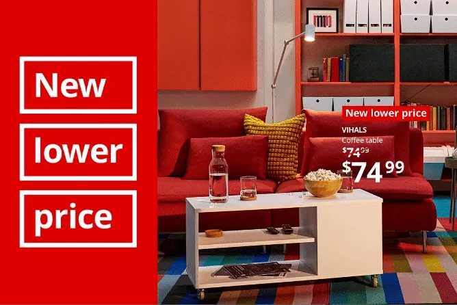 New Lower Price: VIHALS Coffee table
