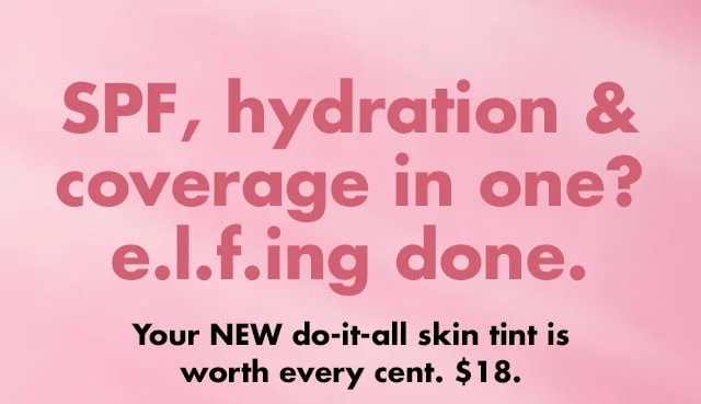 SPF, hydration & coverage in one! SPF, hydration & coverage in one!