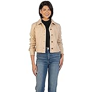 Matilda - Crop Trucker Jacket w/ Patch Pockets