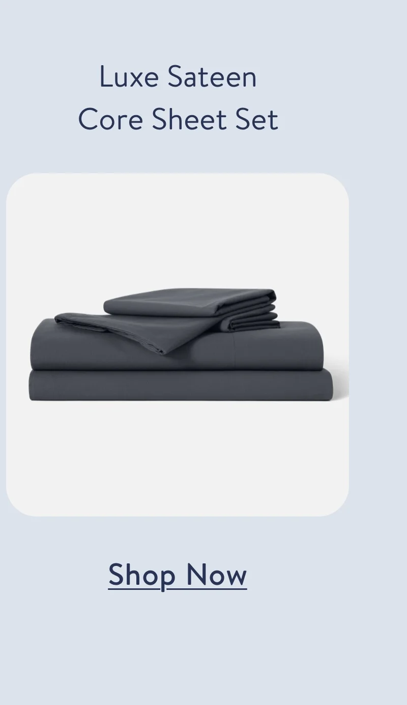 Luxe Sateen Core Sheet Set