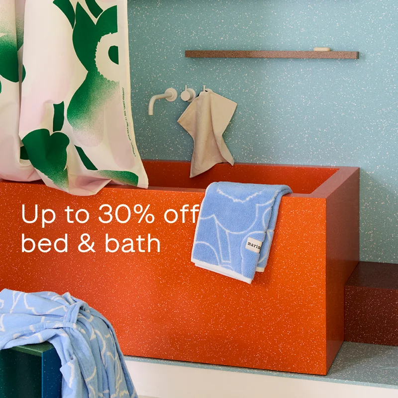 Bath and bedding sale up to 30% off