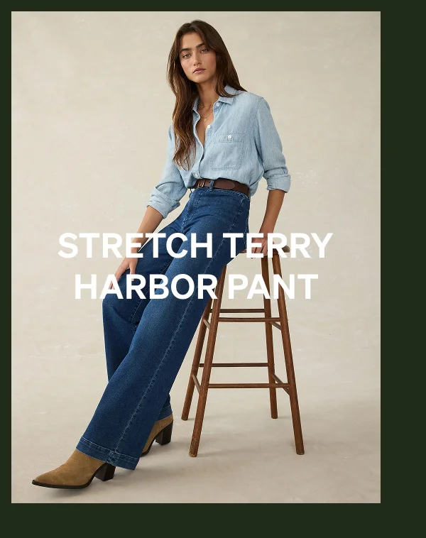 Stretch Terry Harbor Pant