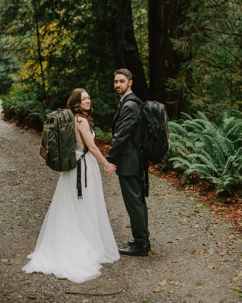 Skylar & Kelly packed two Pakt Travel Backpacks