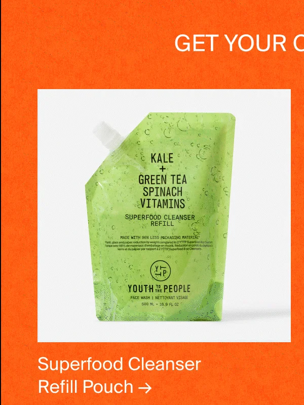 Superfood Cleanser Refill Pouch