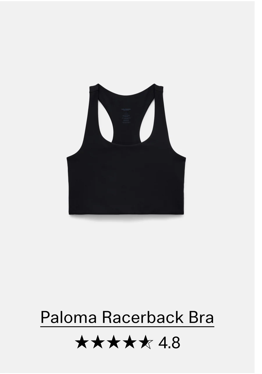 Paloma Racerback Bra