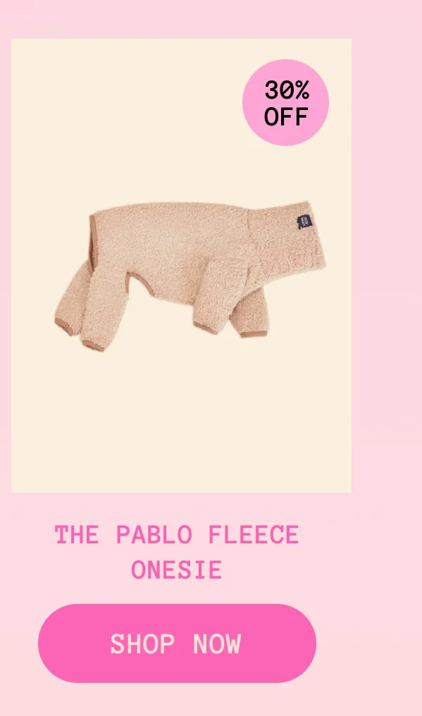 The Pablo Fleece Onesie