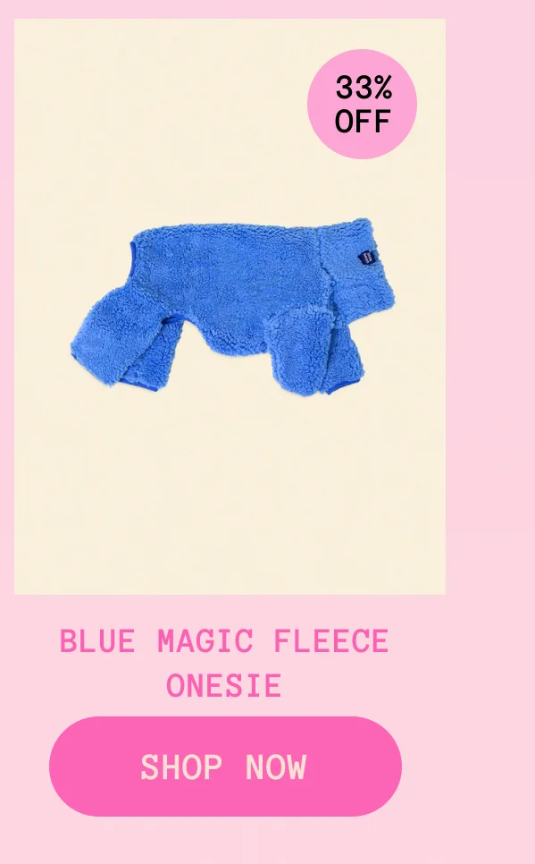 Blue Magic Fleece Onesie