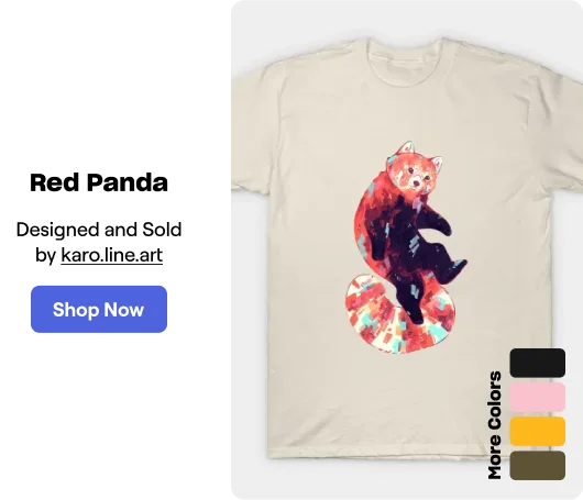Red panda T-Shirt