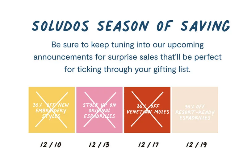 Soludos Season of Saving