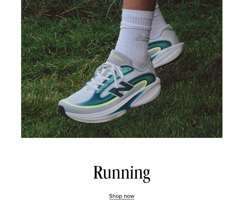 Running - Shop Now