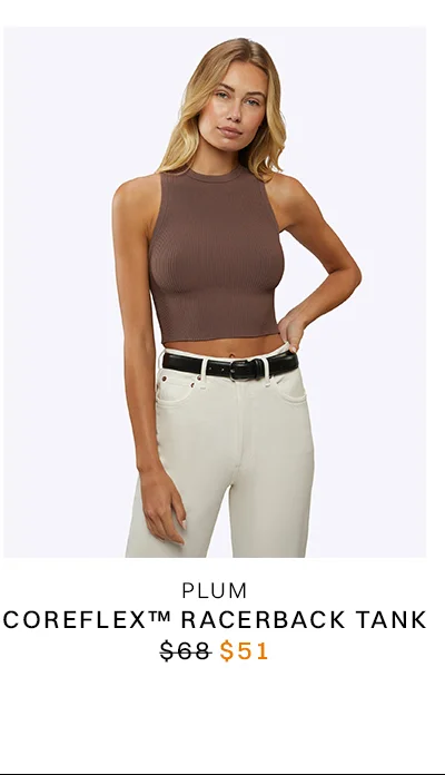 Plum Coreflex™ Racerback Tank