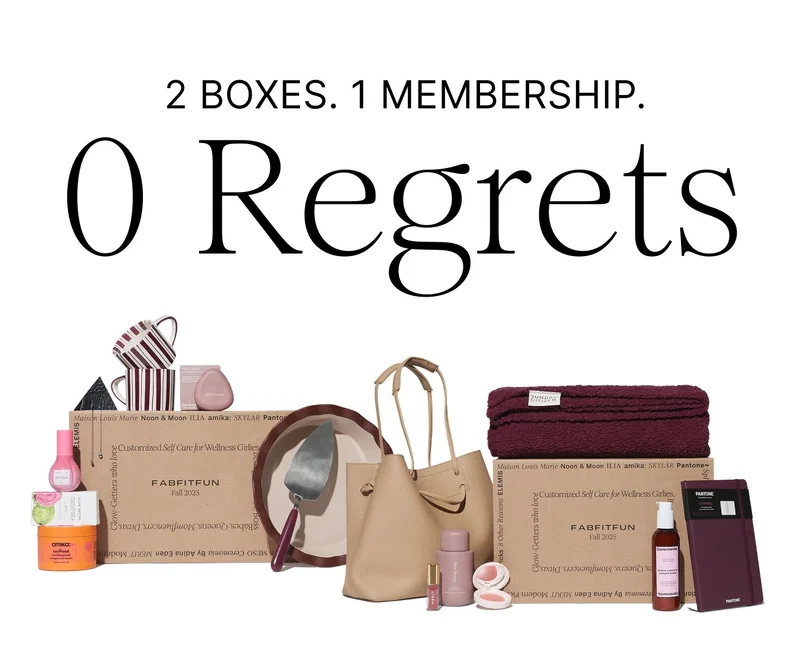 2 BOXES. 1 MEMBERSHIP. 0 REGRETS