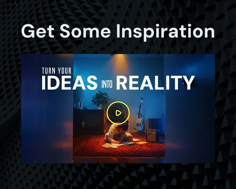 Get some inspiration - Thumbnail for Moment's newest youtube video - Turn your ideas into reality