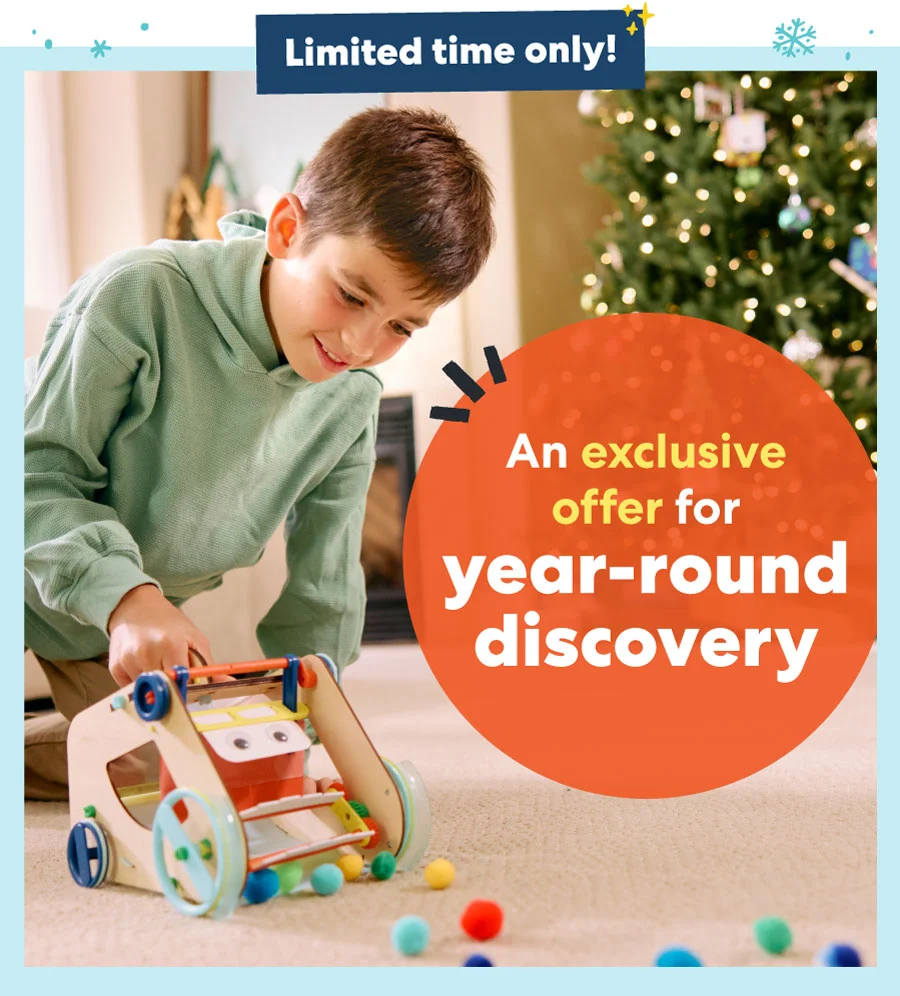 Limited time only! An exclusive offer for year-round discovery