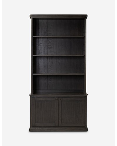 Dumont Bookcase by Amber Lewis x Four Hands - Smoked Black