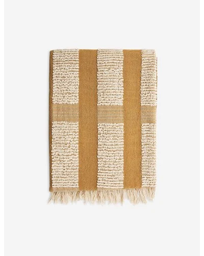Luella Throw by Morrow Soft Goods-Natural and Caribou