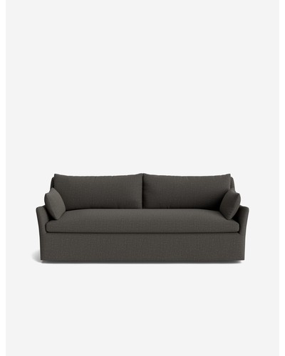 Portola Slipcover Sofa - Charcoal Performance Linen / 84"W