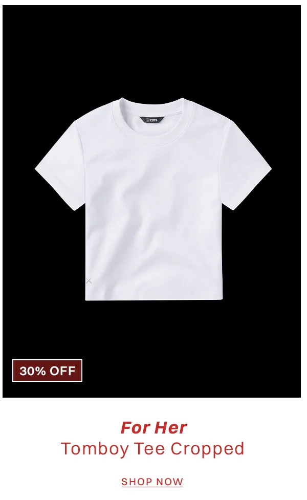 Tomboy Tee Cropped