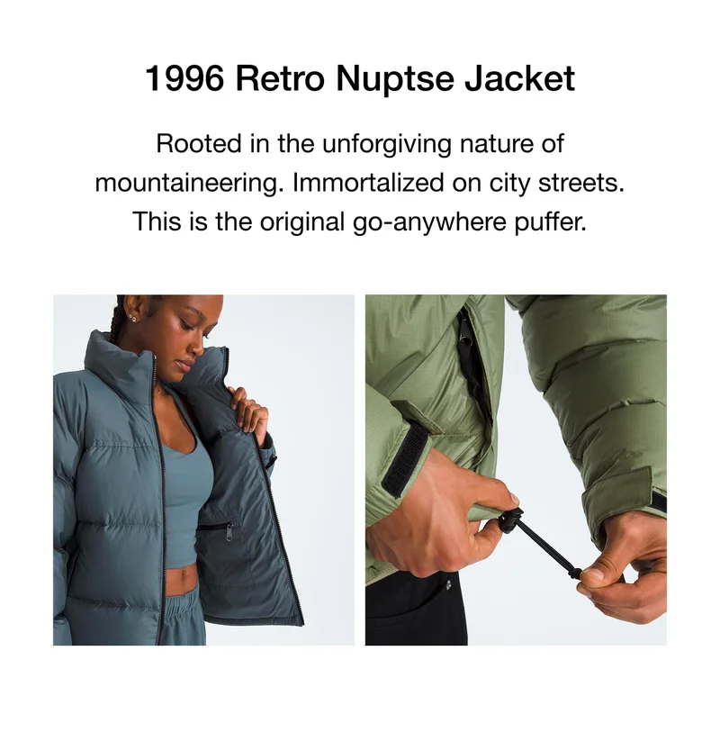 Rooted in the unforgiving nature of mountaineering. Immortalized on city streets. This is the original go-anywhere puffer.