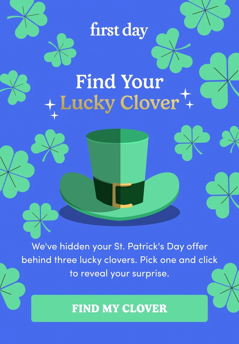 Find Your Lucky Clover!