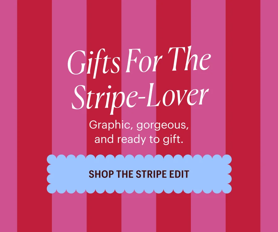 Gifts for the Stripe-Lover: Graphic, gorgeous, and ready to gift.