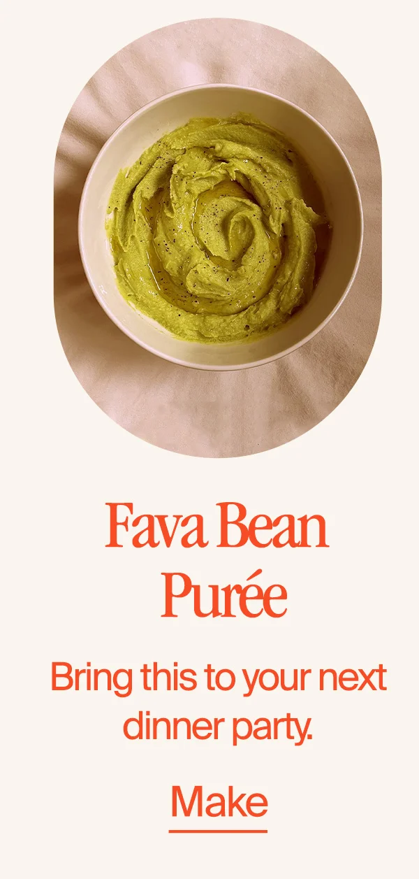 Fava Bean Puree