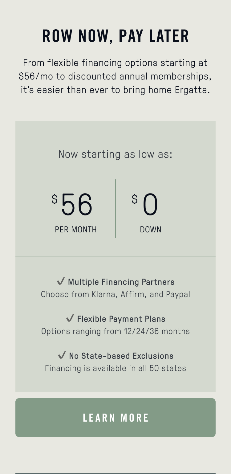 starting at $56/mo