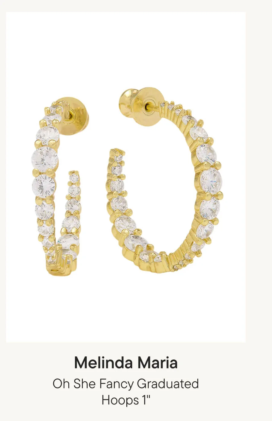 Oh She Fancy Graduated Hoops 1
