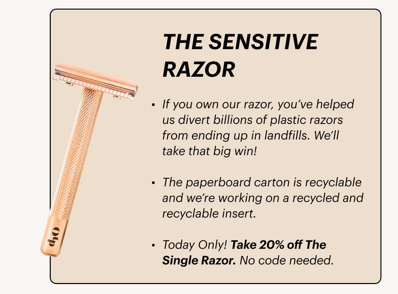 The Sensitive Razor