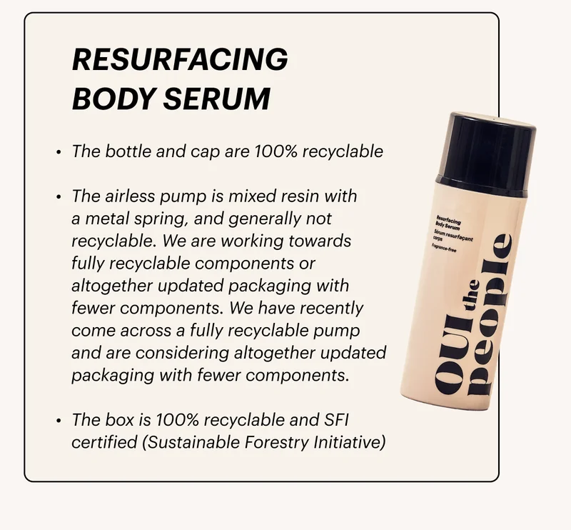 Resurfacing Body Serum