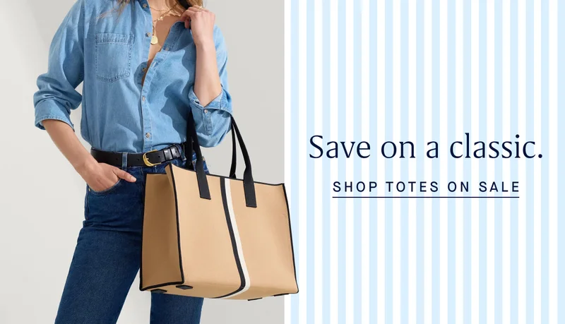 Save on a classic. SHOP TOTES ON SALE